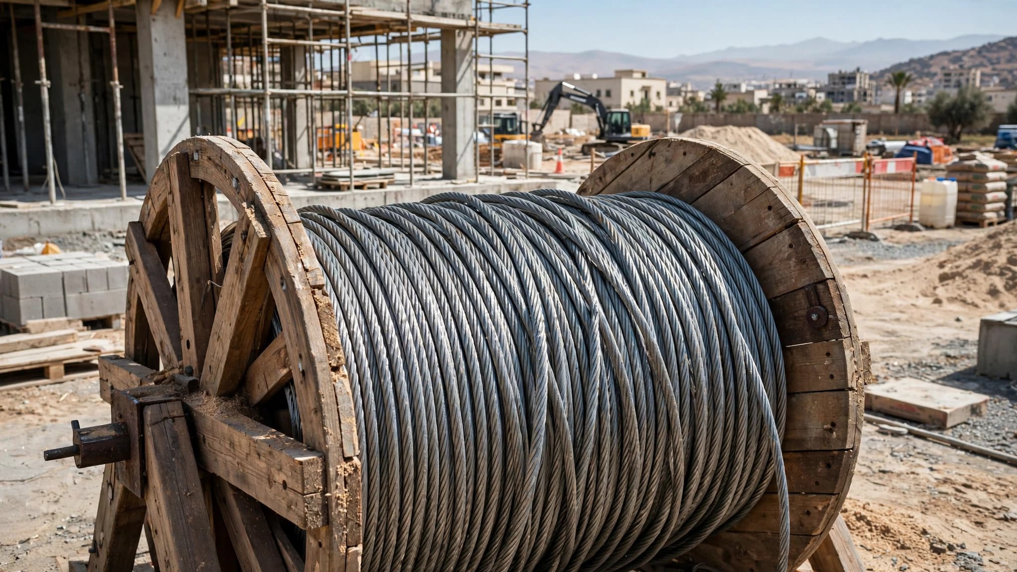 Câble Acier Antigiratoire au Maroc : Guide Complet, Utilisations et Comment le Choisir