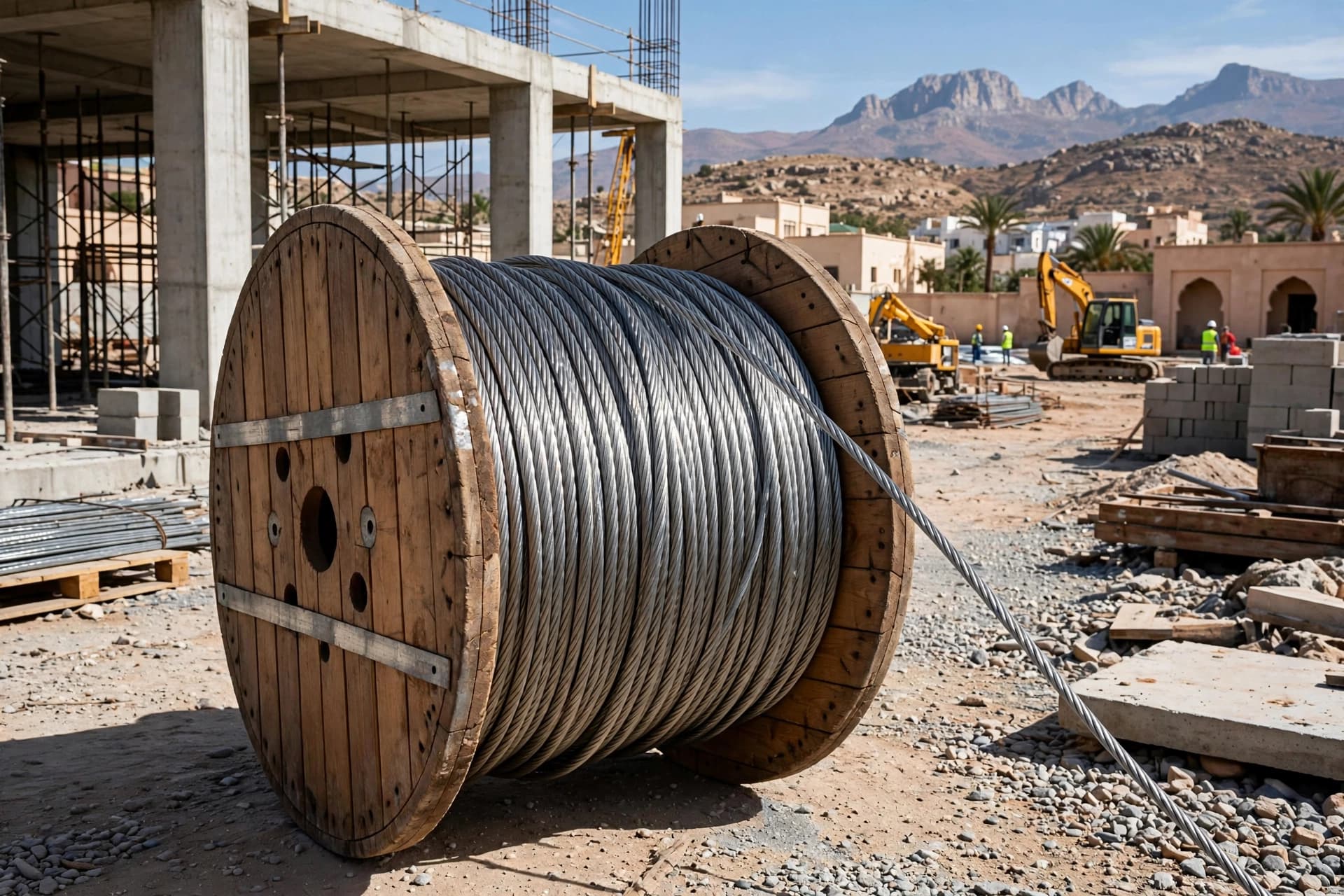 Câble Acier Clair au Maroc : Guide Complet, Utilisations et Comment le Choisir