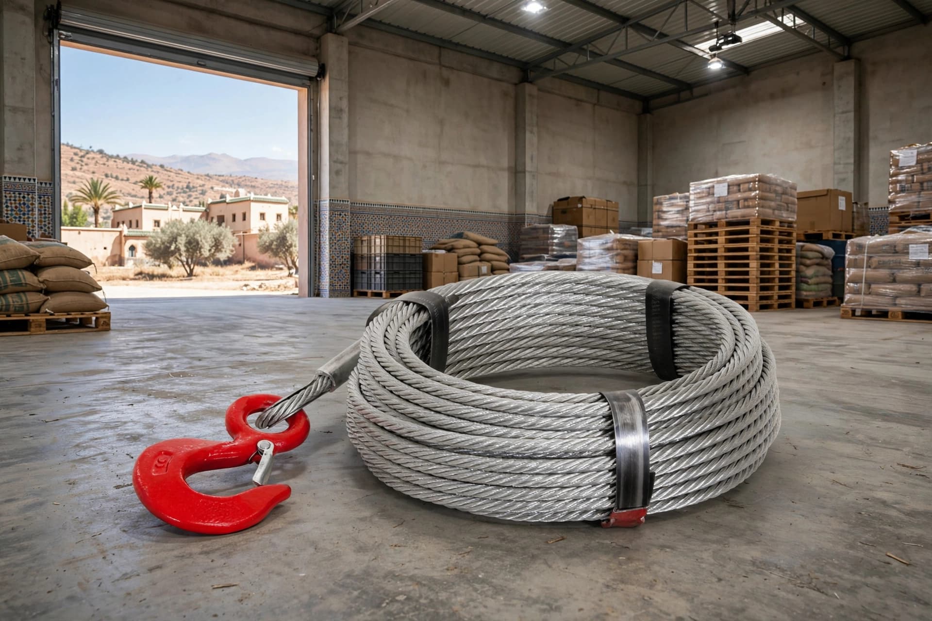 Câble de Traction au Maroc : Guide Complet pour Choisir le Bon Câble Acier